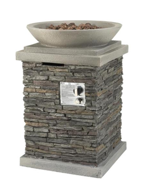 Umbra Plinth fire pit - fire pits